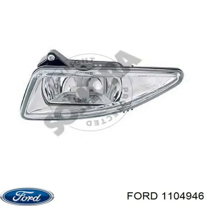 Luz antiniebla izquierda para Ford Fiesta (J5S, J3S)