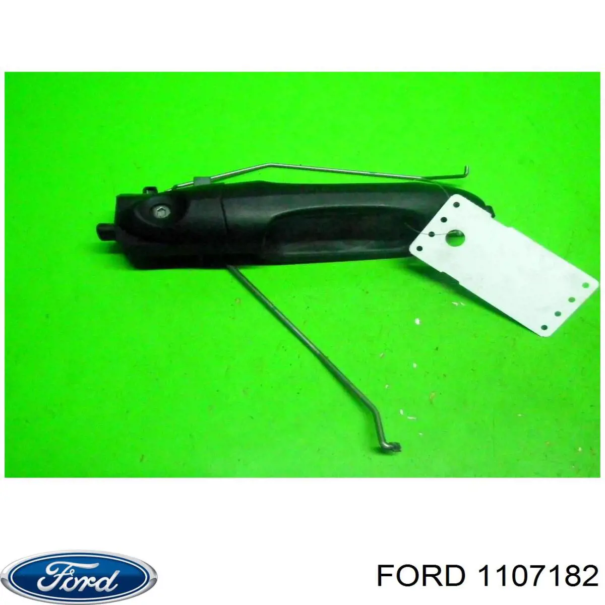 1107182 Ford tirador de puerta exterior delantero izquierda
