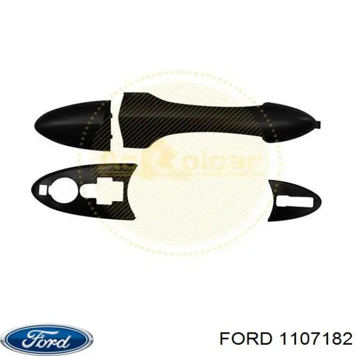 Comprar 1107182 Ford Manija exterior izquierda de puerta delantera