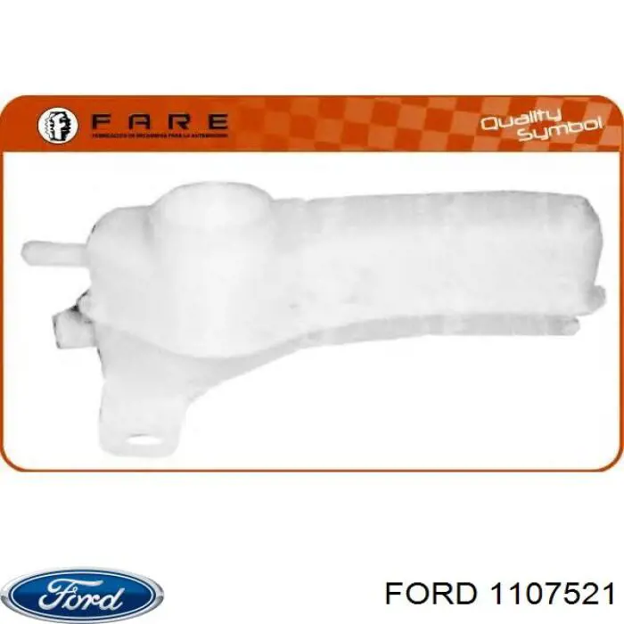 1107521 Ford vaso de expansión, refrigerante