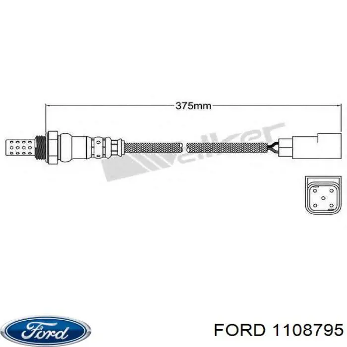 Sonda de oxígeno Ford 1108795 precio, desde 58,72 EUR