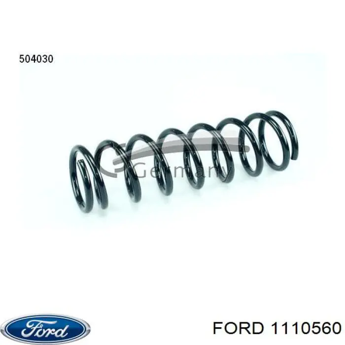 1110560 Ford muelle de suspensión eje trasero