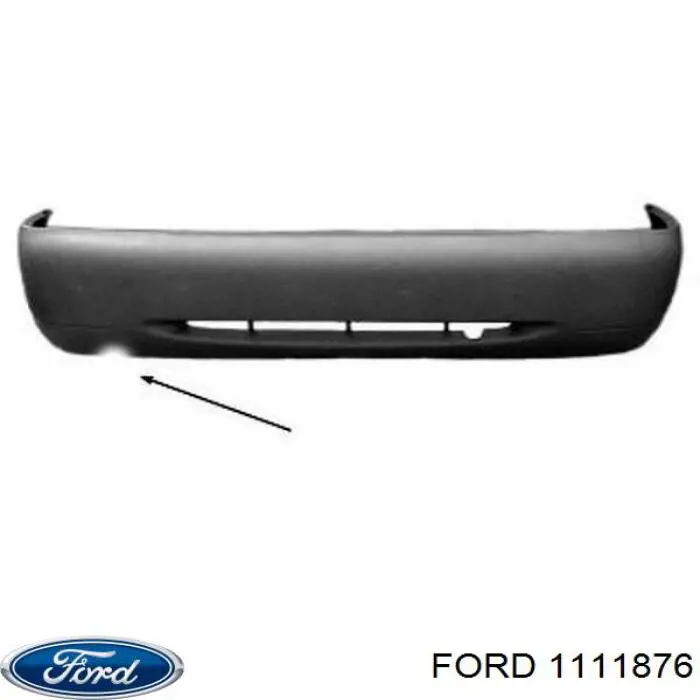 Paragolpes Ford 1111876 precio, desde 124,58 EUR