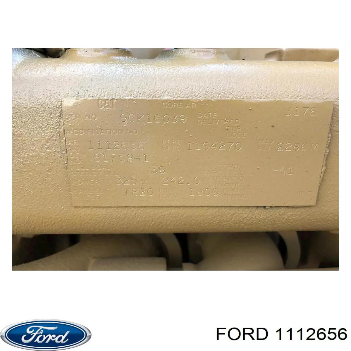 1112656 Ford filtro de aire