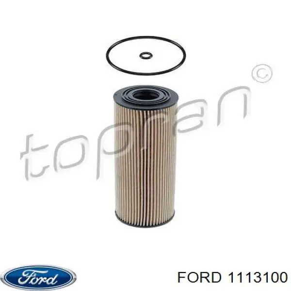 1002023 Ford guardabarros trasero izquierdo