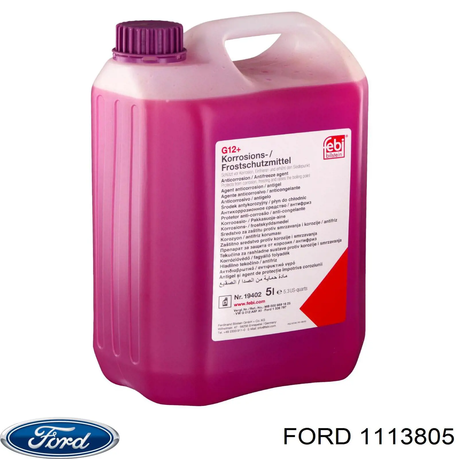 Antifreeze (Coolant) Ford 1113805 precio, desde 16,89 EUR