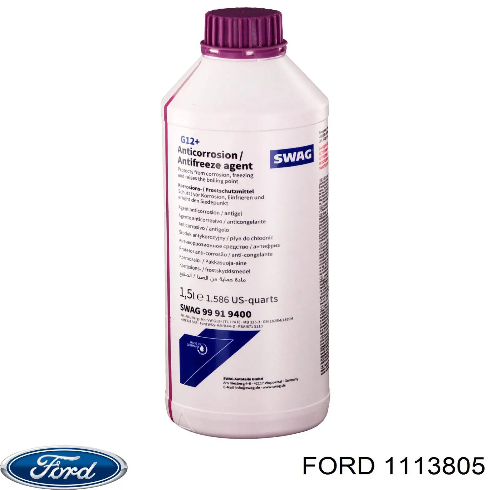 Líquido anticongelante Ford (1113805)