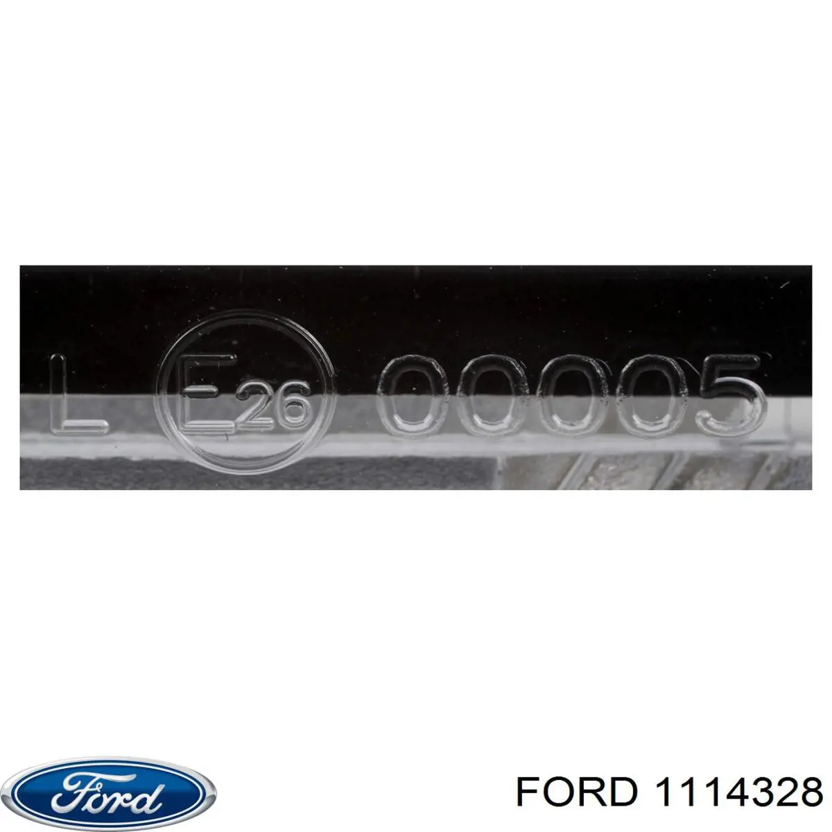 Luz de matrícula para Ford Galaxy (WGR)
