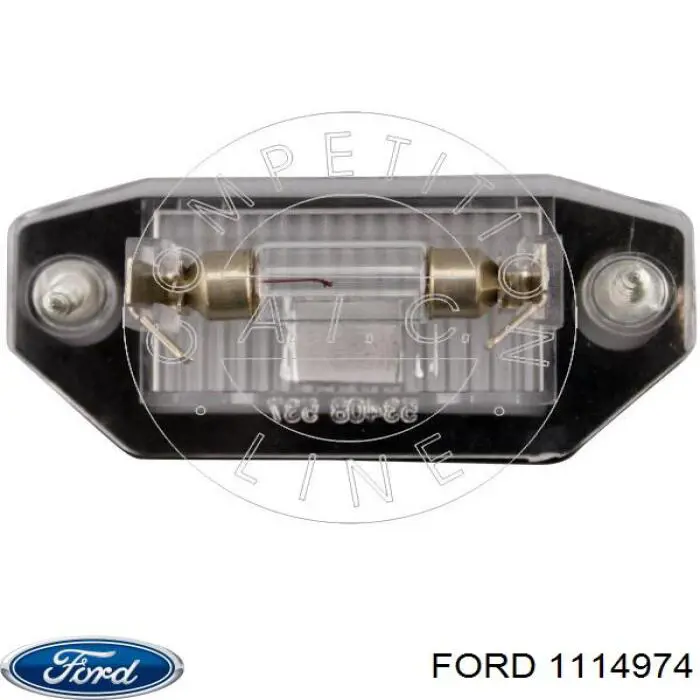 Luz de matrícula para Ford Mondeo (BWY)