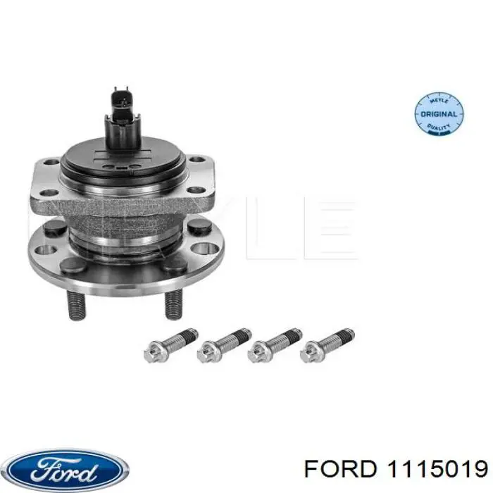 Cubo de rueda trasero Jaguar X-type CF1