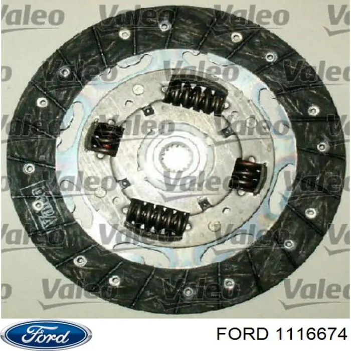 Kit de embrague (3 partes) Ford Fiesta CB1