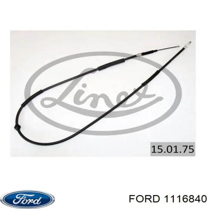 Cable de freno de mano trasero derecho/izquierdo Beca Cables 2001154