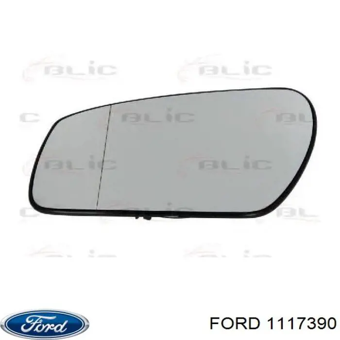 1363671 Ford cristal de espejo retrovisor exterior izquierdo