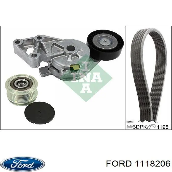 1118206 Ford alternador