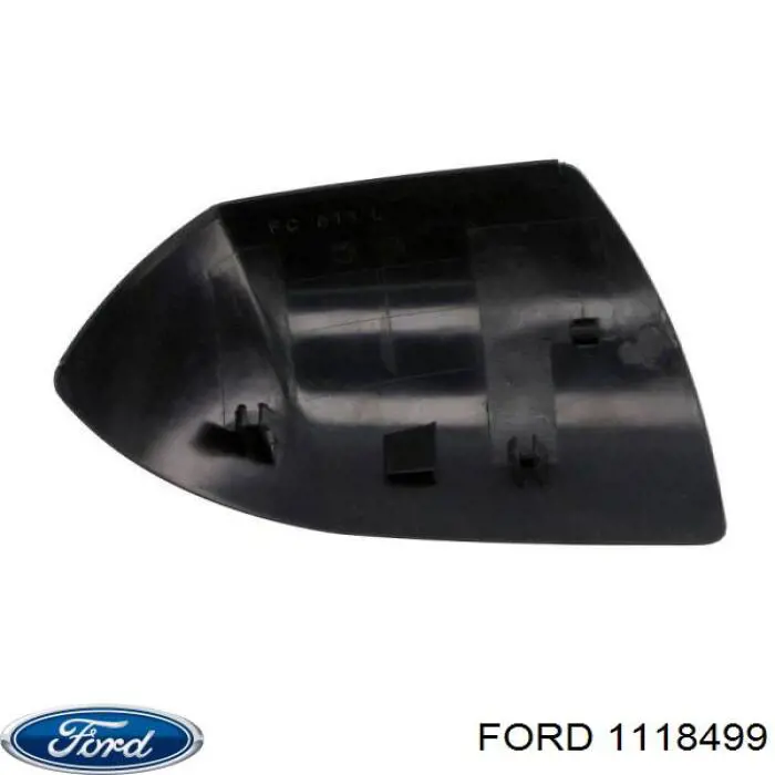 1118499 Ford cubierta de espejo retrovisor izquierdo