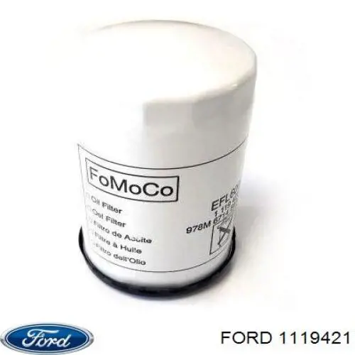 Filtro de aceite Ford 1119421 precio, desde 4,42 EUR