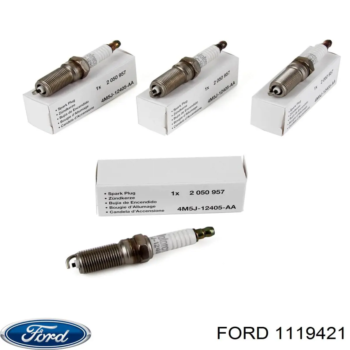 Filtro de aceite 1119421 Ford