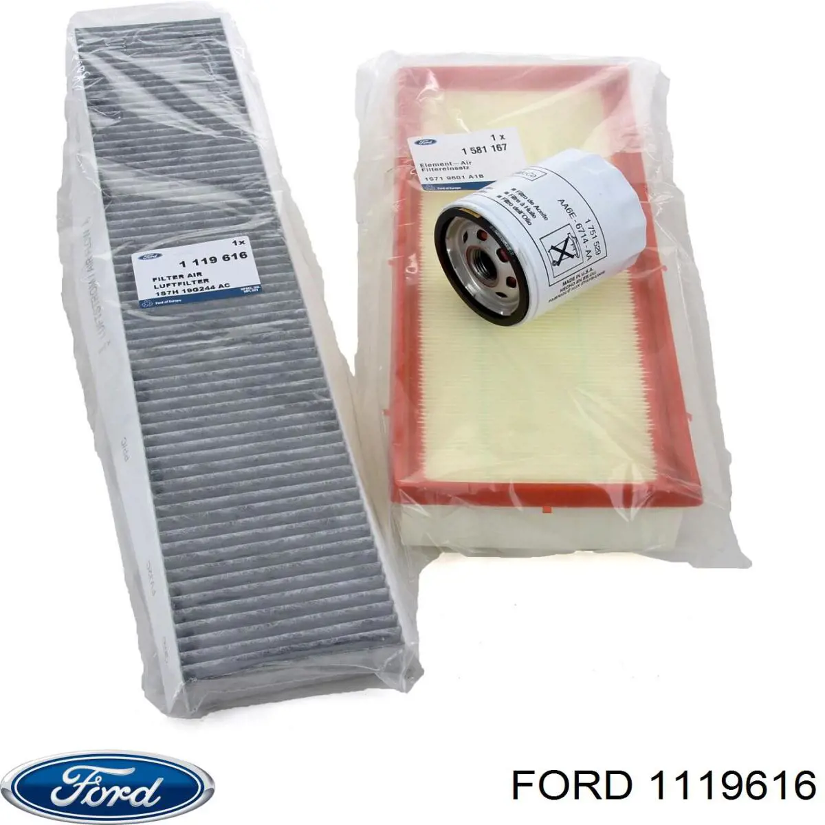 Filtro de cabina Ford 1119616 precio, desde 11,30 EUR