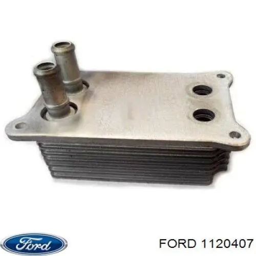 1C1Q6B624AG Ford radiador de aceite, bajo de filtro