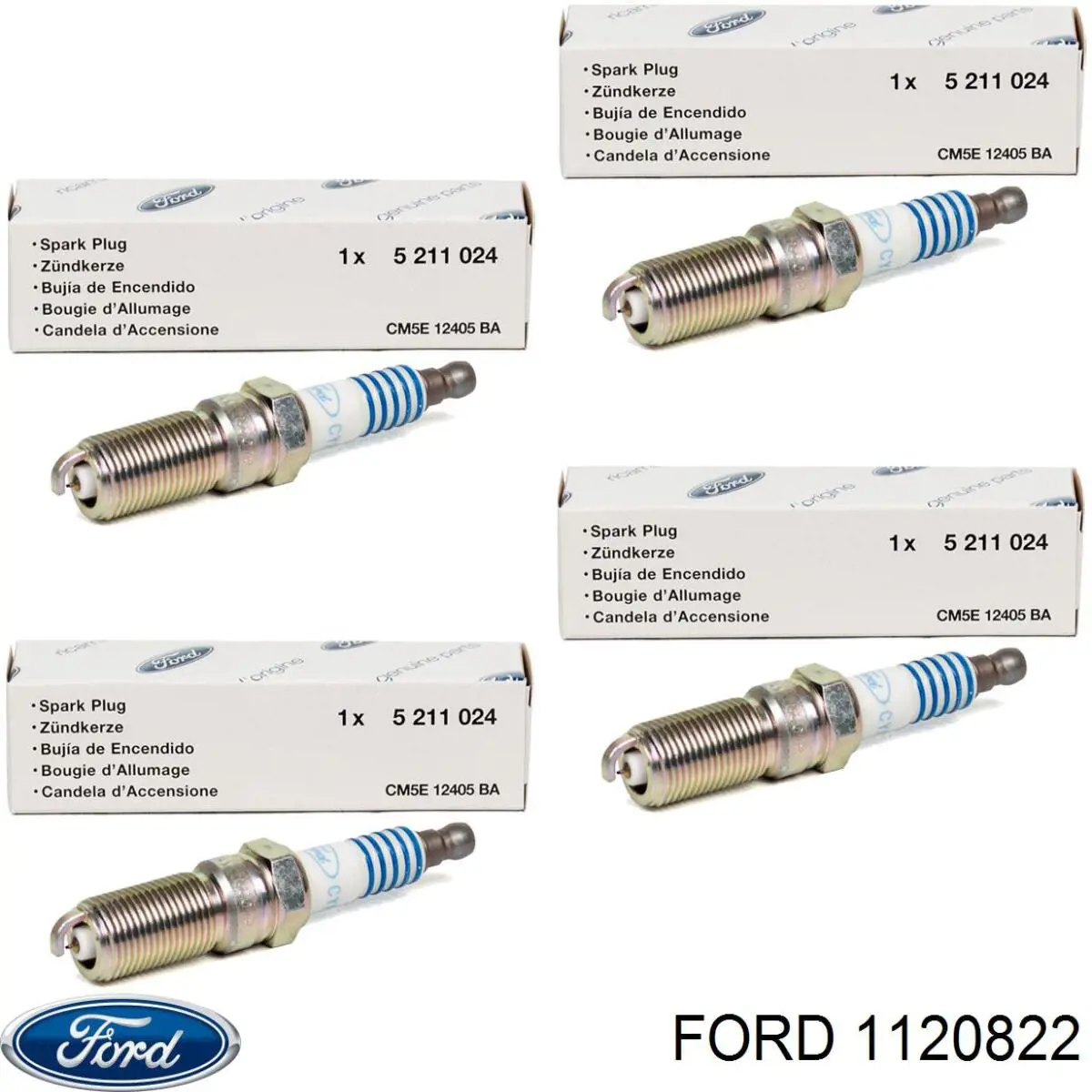 Bujía 1120822 Ford
