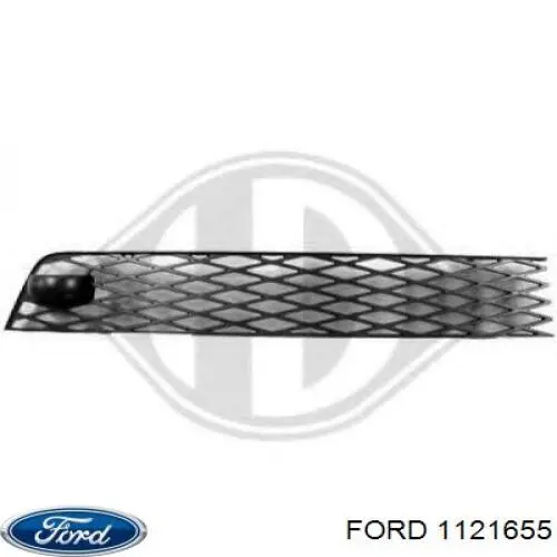 Rejilla izquierda del parachoques delantero Ford 1121655 precio, desde 24,35 EUR