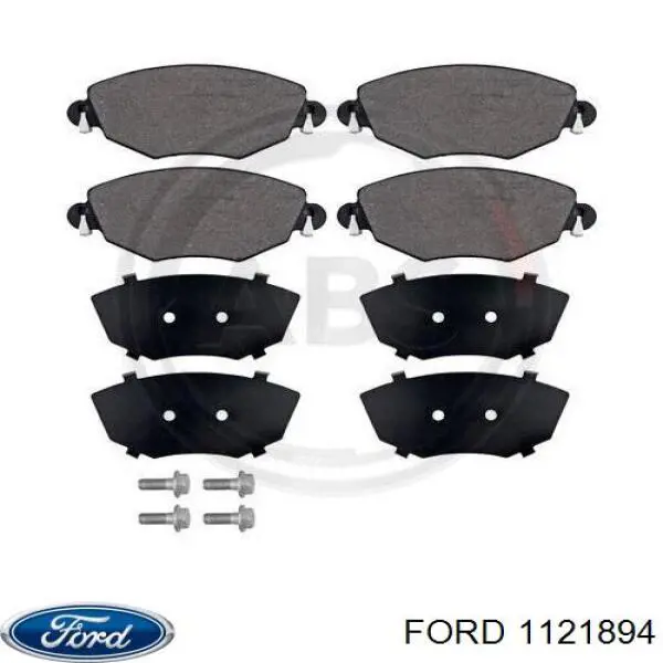 1121894 Ford pastillas de freno delanteras