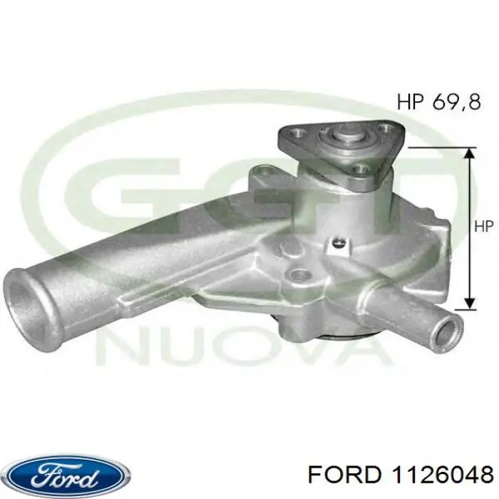 1126048 Ford bomba de agua