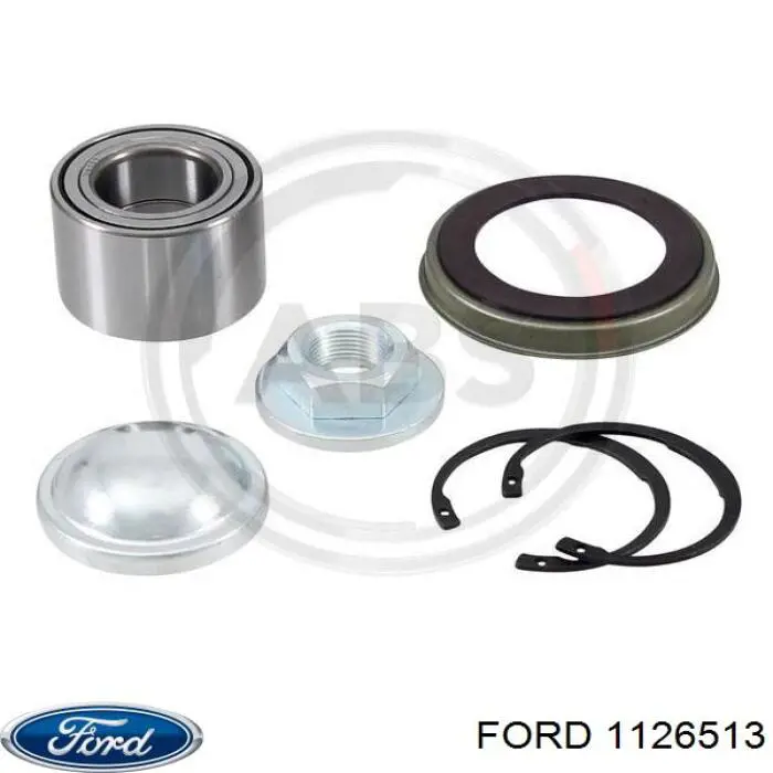 1126513 Ford cubo de rueda trasero