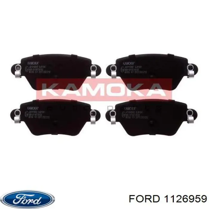 1126959 Ford pastillas de freno traseras