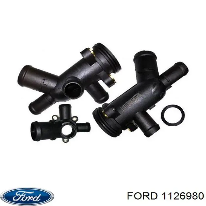 Brida del sistema de refrigeración (triple unión) 1126980 Ford