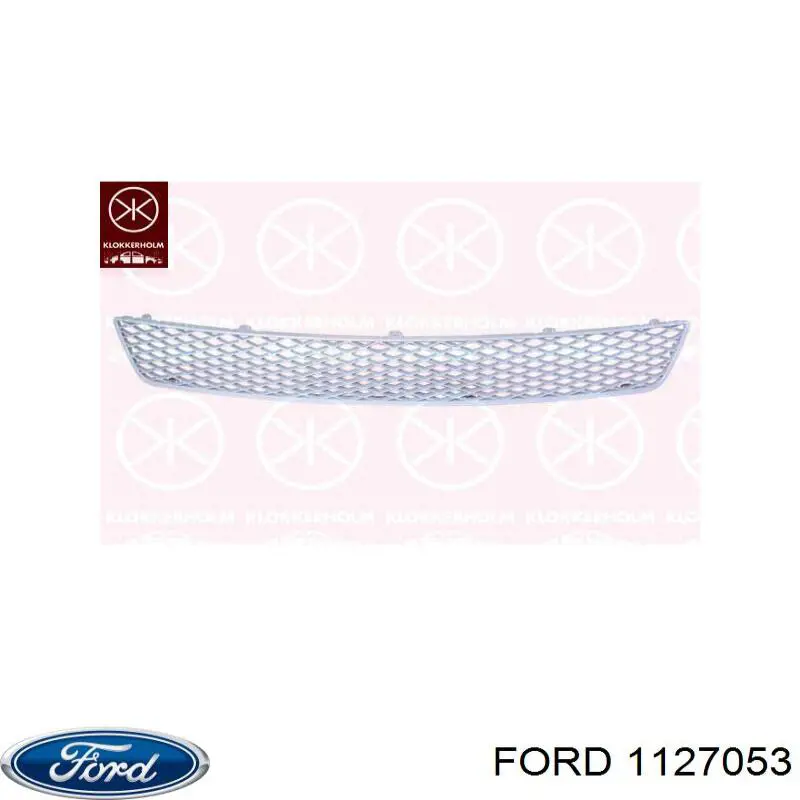 Cubierta, panal de radiador, inferior para Ford Mondeo (BWY)