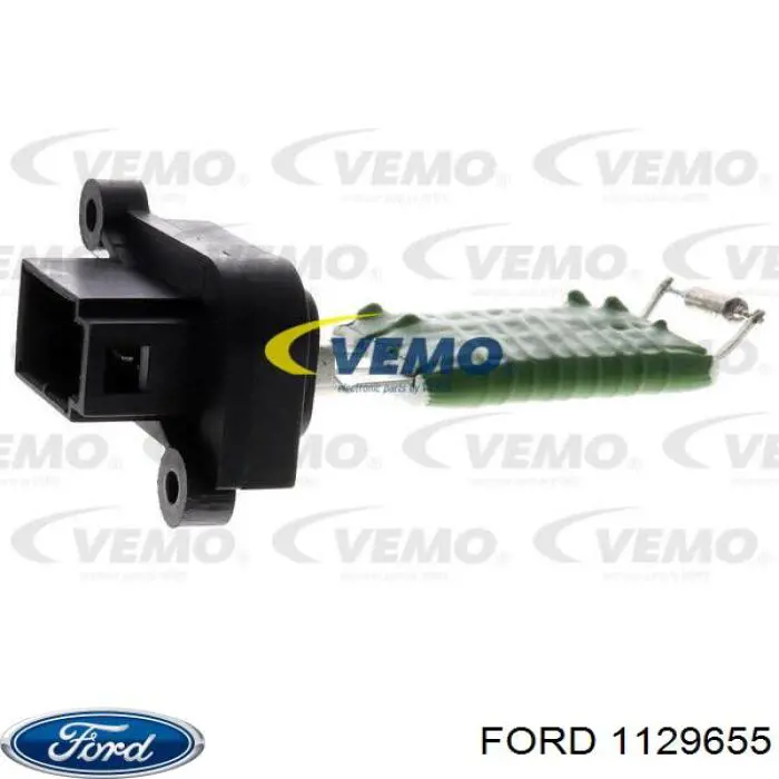 1129655 Ford resitencia, ventilador habitáculo