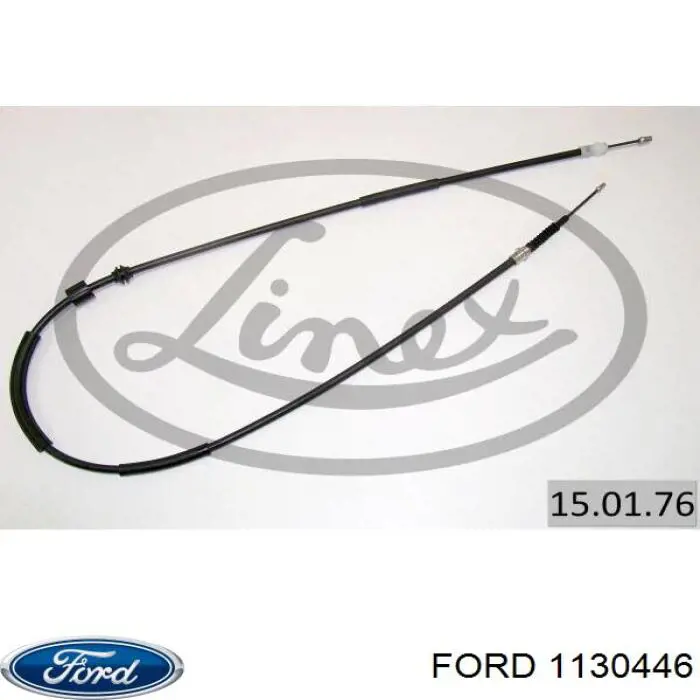 1130446 Ford cable de freno de mano trasero derecho/izquierdo