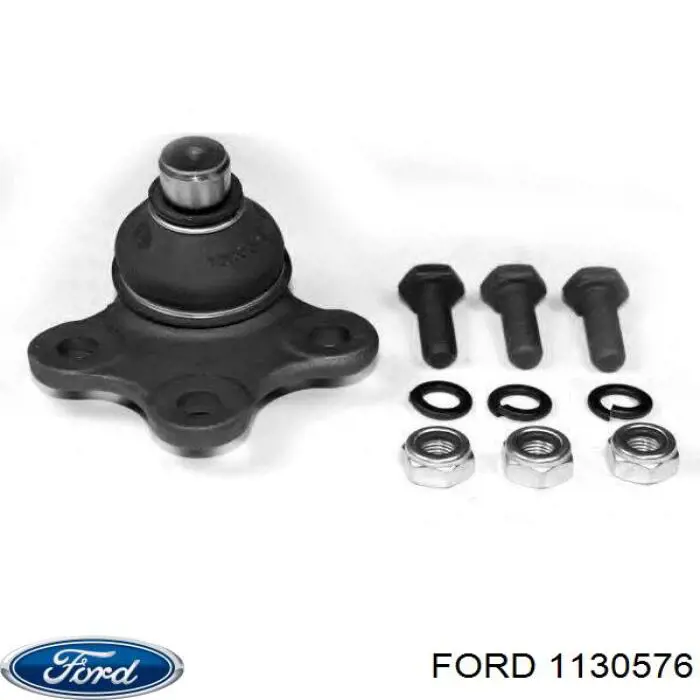 1130576 Ford barra oscilante, suspensión de ruedas delantera, inferior derecha