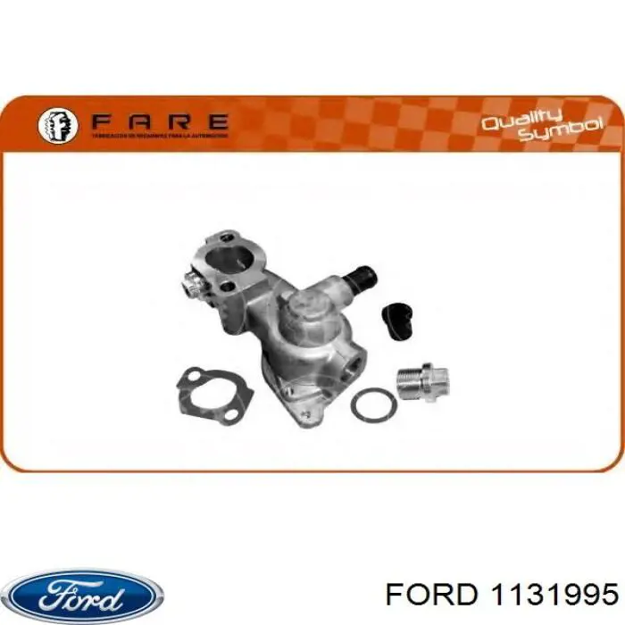 1131995 Ford brida del sistema de refrigeración (triple)