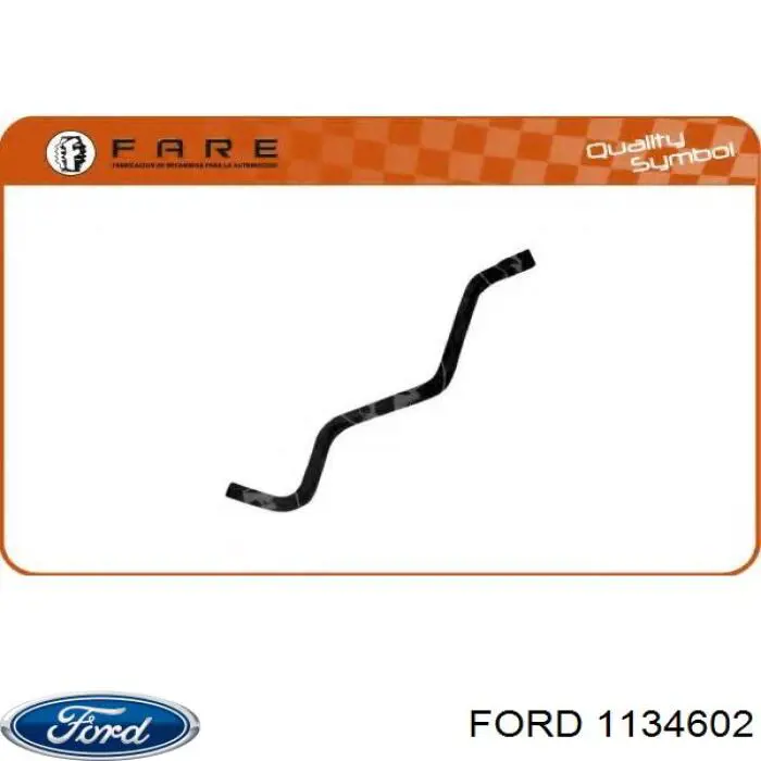 Tubería de radiador, tuberia flexible calefacción, inferior para Ford Focus (DFW)