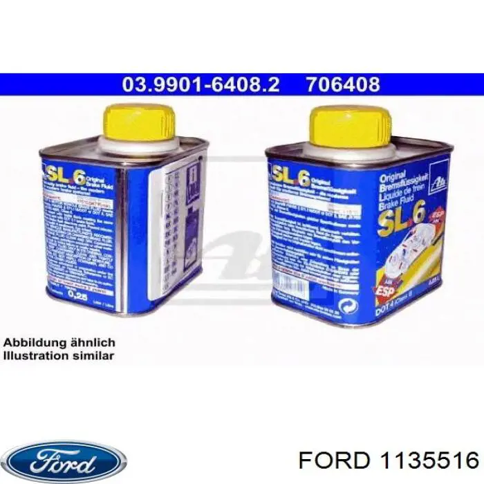 Liquido de frenos 1135516 Ford