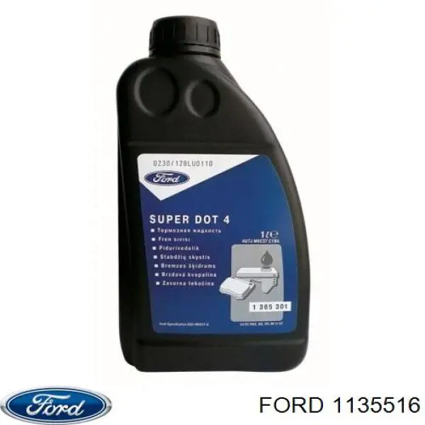 Líquido de freno Ford Brake Fluid SUPER 0.5 L DOT 4 (1135516)
