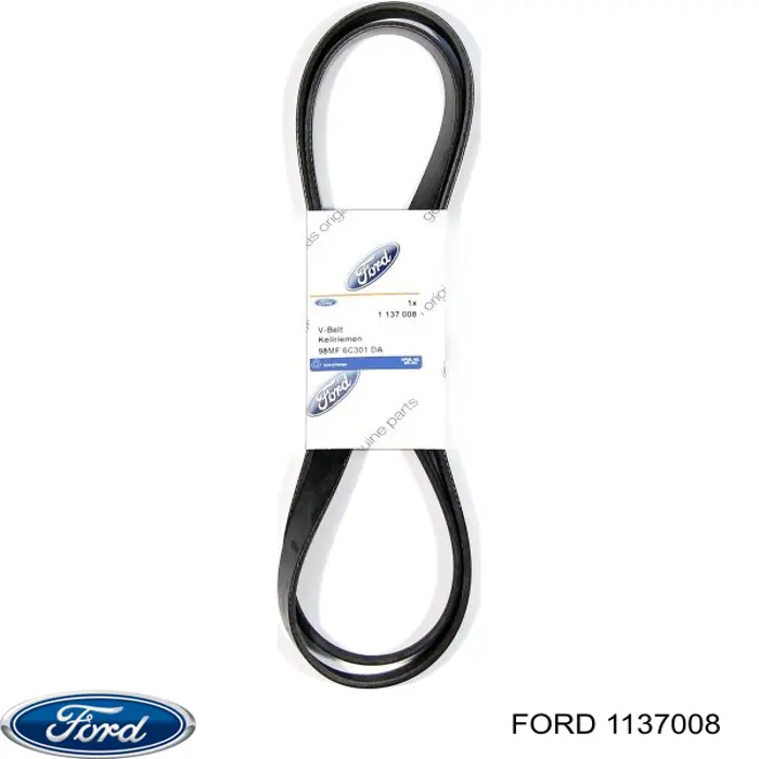 Correa de alternador 1137008 Ford