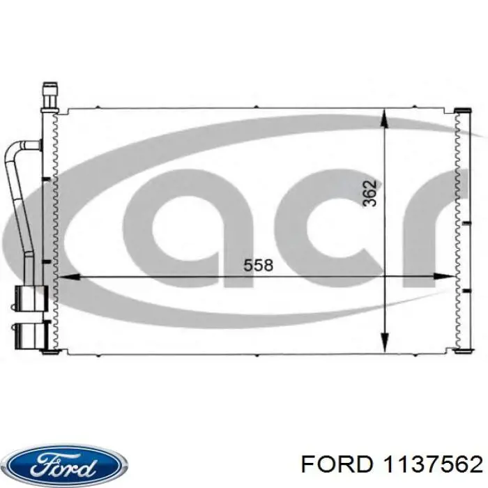 1137562 Ford Filtro aire