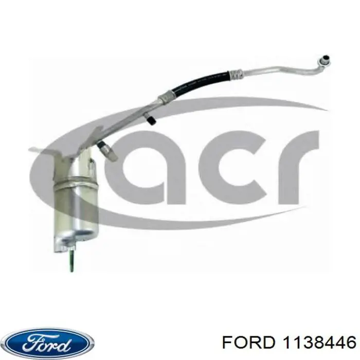 1138446 Ford receptor-secador del aire acondicionado