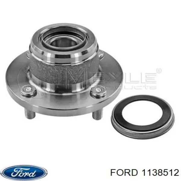 Cubo de rueda trasero 1138512 Ford