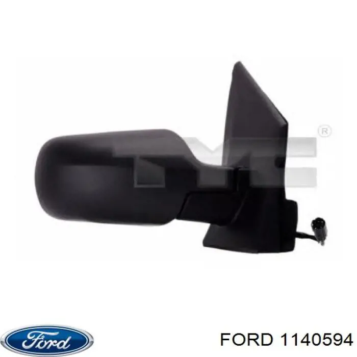 1140594 Ford cristal de espejo retrovisor exterior izquierdo