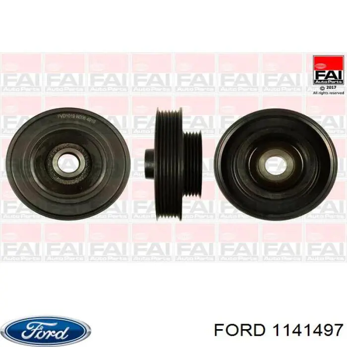 Polea del cigüeñal Ford 1141497 precio, desde 49,07 EUR