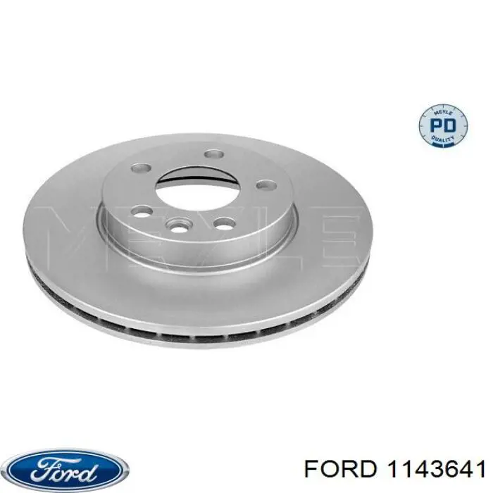 1143641 Ford disco de freno delantero
