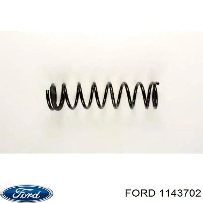 1143702 Ford muelle de suspensión eje trasero