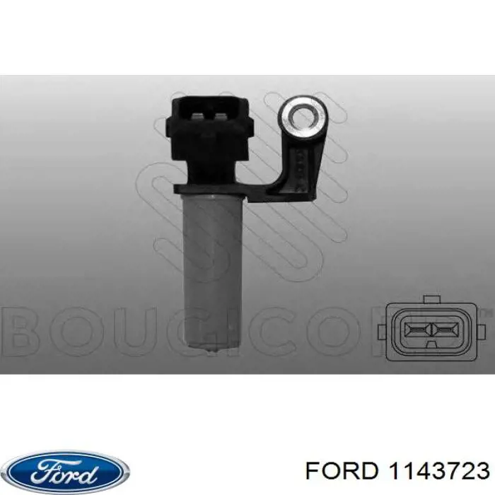 1143723 Ford sensor de cigüeñal