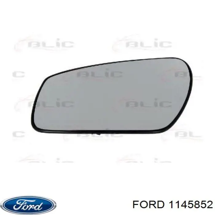 1145852 Ford cristal de espejo retrovisor exterior izquierdo