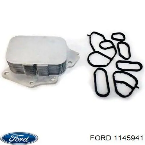 1145941 Ford radiador de aceite, bajo de filtro