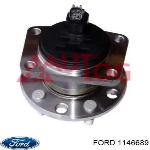 1146689 Ford cubo de rueda trasero